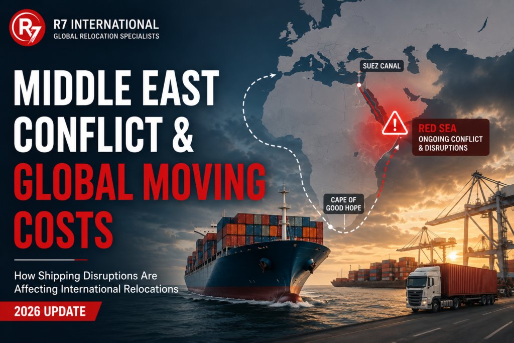 MIDDLE EAST CONFLICT & GLOBAL MOVING COSTS